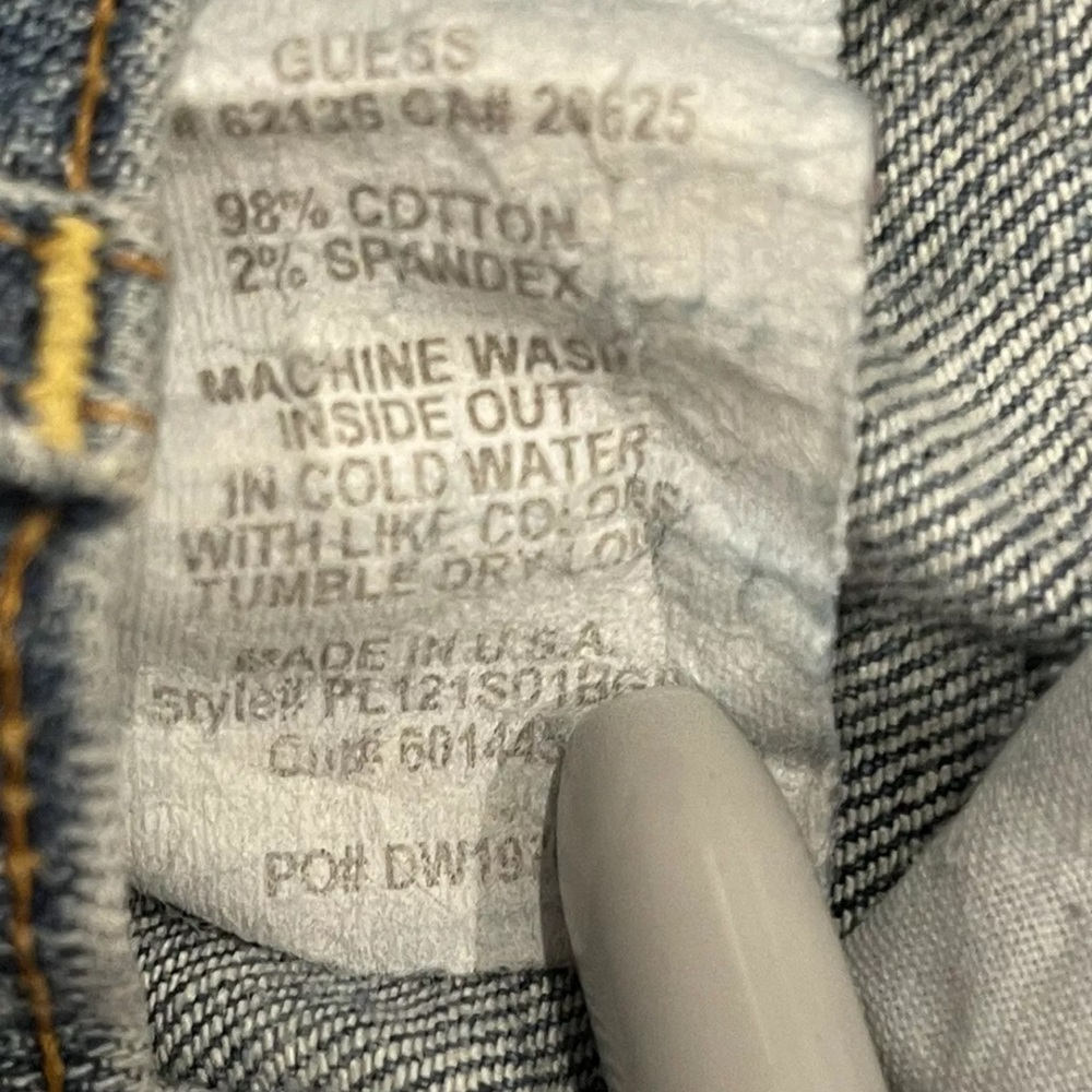 Marciano GUESS Women’s Jeans Size 27x26 Flare - Picture 7 of 10